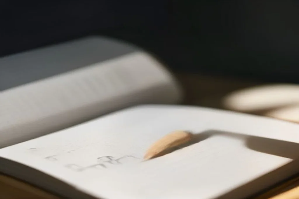 Calcolatrice e block notes con penna su scrivania in legno, atmosfera di studio, nessun numero leggibile