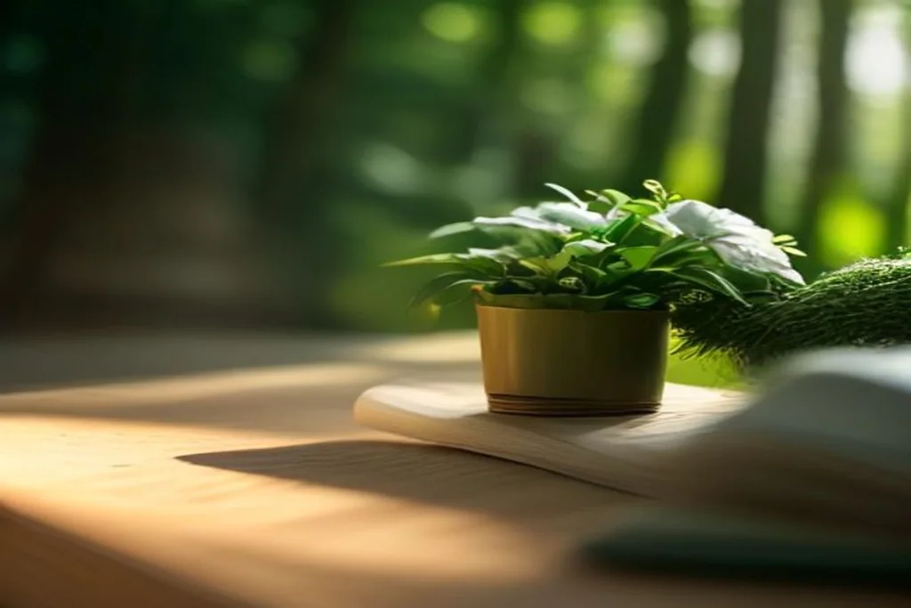 Clessidra di legno accanto a poche fiches su feltro verde, luce calma, composizione sobria